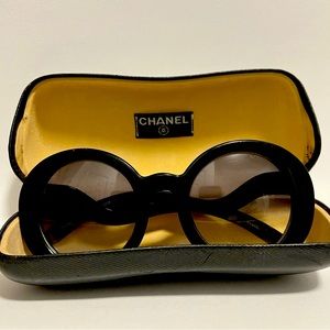 Chanel 5018 Half stint Gradient Used Sunglasses 2007 RARE AUTHENTIC